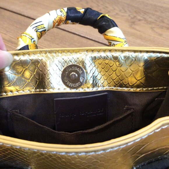 Tiny Treats Patent Crocodile Handbag - Picture 7 of 9